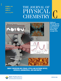 Journal of Physical Chemistry Cover Page