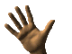 waving hand