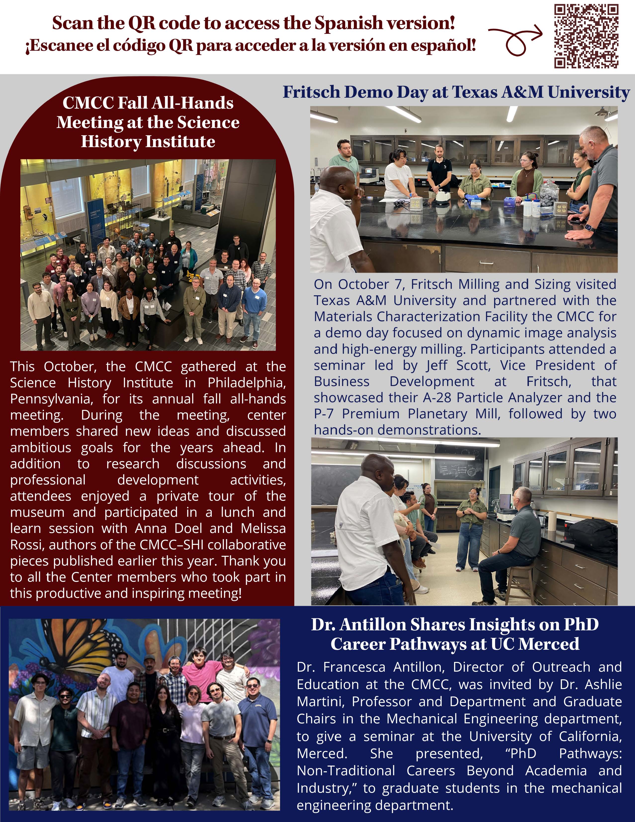 September 2025 CMCC Newsletter