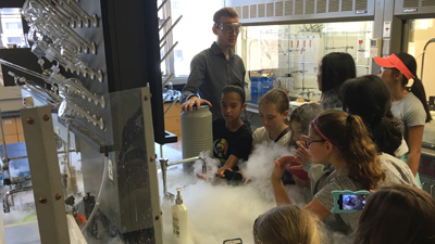 Fabian Eberle's Demonstration at the Summer Science Safari