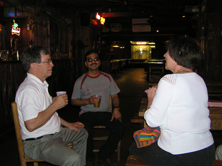 The group at Dixie Chicken