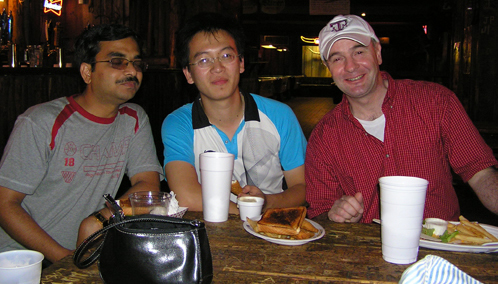 The group at Dixie Chicken