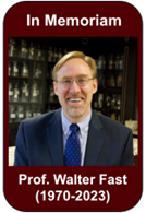 Memoriam of Walter Fast